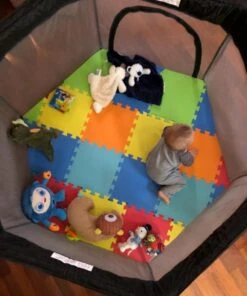 Deryan Draagbare Kinderbox - Zwart - Vaste Matrasbodem - Reisbox - Campingbedje -Maxi-Cosi Winkel 1002x1200 2