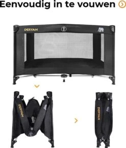 Deryan Believer Campingbedje - 120x60cm - Zwart -Maxi-Cosi Winkel 1018x1200 11