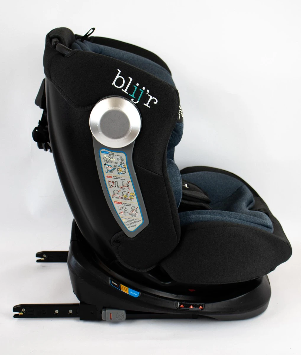 Blij'r Maja - Autostoel Met IsoFix - Groep 0-1-2-3 Autostoel Voor Kinderen Van 0 Tot 12 Jaar - Donker Blauw 14 Blij'r Maja - Autostoel Met IsoFix - Groep 0-1-2-3 Autostoel Voor Kinderen Van 0 Tot 12 Jaar - Donker Blauw - Image 14