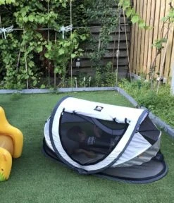 Deryan Peuter Luxe Campingbedje – Inclusief Zelfopblaasbare Matras - Silver -Maxi-Cosi Winkel 1030x1200 4