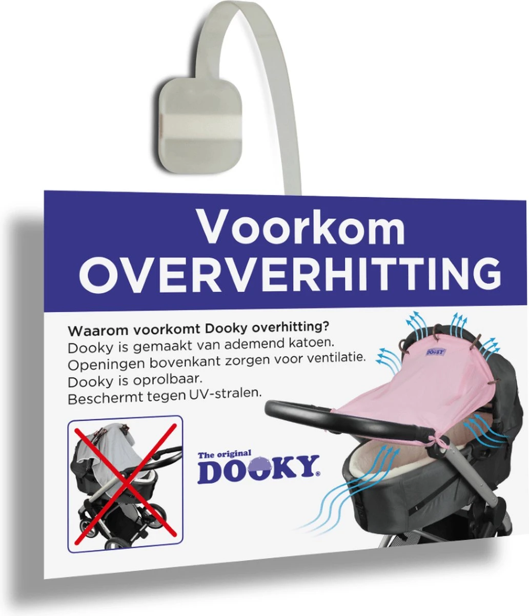 Dooky Universal Cover Zonnescherm Kinderwagen - Grey Stars 6 Dooky Universal Cover Zonnescherm Kinderwagen - Grey Stars - Afbeelding 6