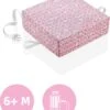 Stoelverhoger Babyjem Booster EasyClean Square Pink