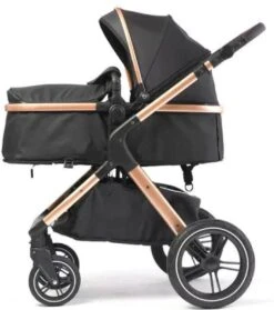 Merkloos BrightWise Luxe Kinderwagen 3 In 1 Van Voldoet Aan Alle Europese Veiligheidscertificaten - Wandelwagen - Kinderwagen 3-in-1 Incl Autostoel - Kinderwagen Maxi Cosi – Buggy 3 In 1 - Newborn - Zwart -Maxi-Cosi Winkel 1062x1200 13