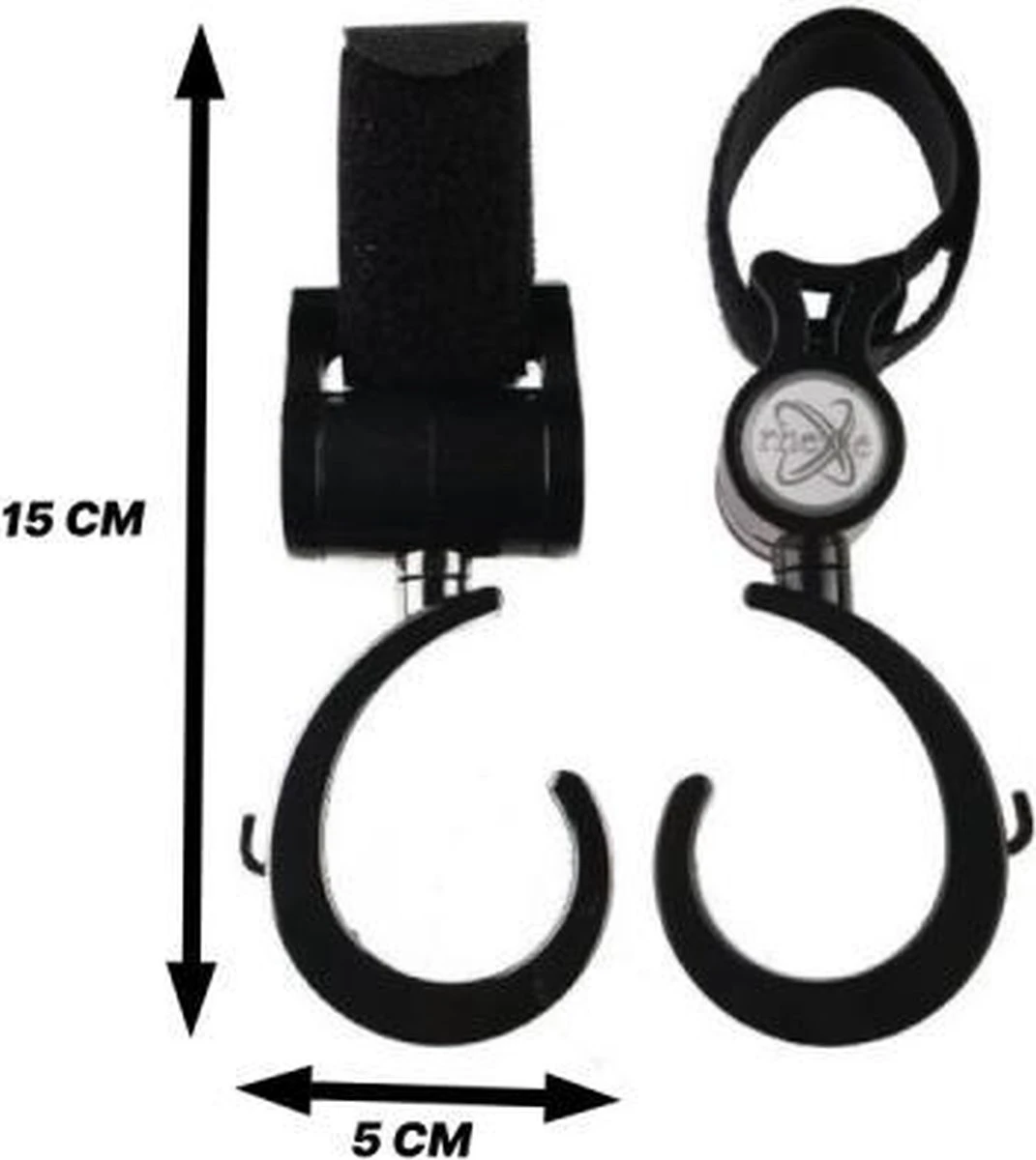 Kinderwagen Tassenhaakjes - Buggy Haakjes - Babywagen - Haakjes Voor Tassen - Set Van 2 - Rheme 7 Kinderwagen Tassenhaakjes - Buggy Haakjes - Babywagen - Haakjes Voor Tassen - Set Van 2 - Rheme - Image 7