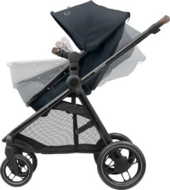 Maxi-Cosi Zelia³ Kinderwagen - Essential Graphite (zwart Frame + Bruin Leer) -Maxi-Cosi Winkel 1076x1200 3