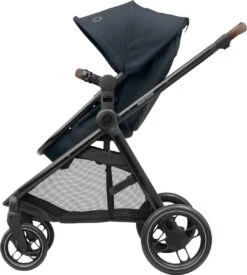 Maxi-Cosi Zelia³ Kinderwagen - Essential Graphite (zwart Frame + Bruin Leer) -Maxi-Cosi Winkel 1077x1200 4