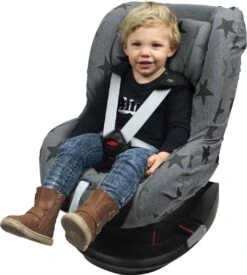 Dooky Seat Cover Groep 1 Autostoel Hoes Grey Star -Maxi-Cosi Winkel 1078x1200
