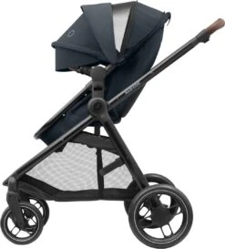Maxi-Cosi Zelia³ Kinderwagen - Essential Graphite (zwart Frame + Bruin Leer) -Maxi-Cosi Winkel 1084x1200 8