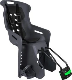 Brioso Fietsstoeltje Achter – Achterzitje Fiets – Kinderzitje Fiets - Zwart