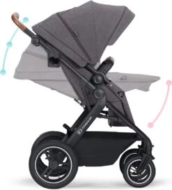 Kinderkraft B-Tour Ash Grey 3-in-1 Combi Kinderwagen Incl. Autostoel KSBTOU00DGR3000 -Maxi-Cosi Winkel 1087x1200 4