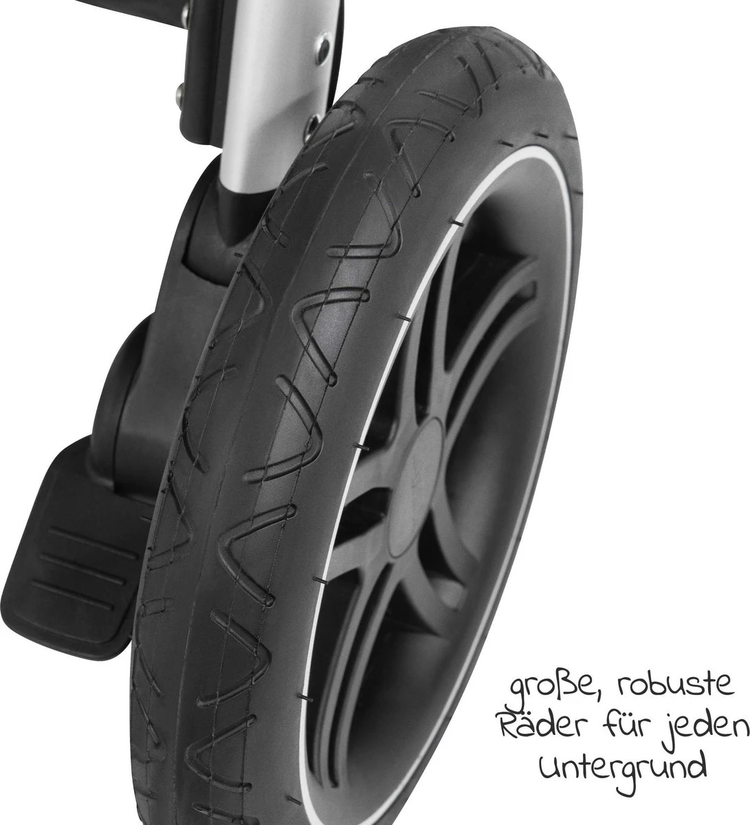 Hauck UpTown Buggy - Met één Hand Opvouwbaar - Grijs 7 Hauck UpTown Buggy - Met één Hand Opvouwbaar - Grijs - Image 7