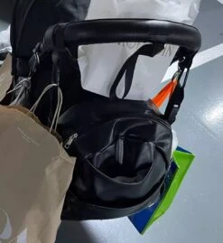 Kinderwagen Tassenhaak | Set Van 2 | Tas Hanger | Verstevigde Klittenband - 2 Stuks Zwart -Maxi-Cosi Winkel 1103x1200 3