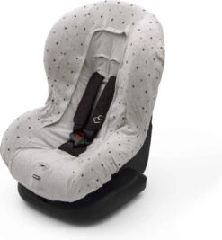 Dooky Seat Cover Groep 1 Autostoel Hoes Light Grey Crowns -Maxi-Cosi Winkel 1110x1200