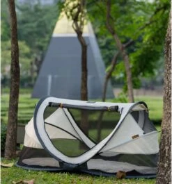 Deryan Peuter Luxe Campingbedje – Inclusief Zelfopblaasbare Matras - Cream -Maxi-Cosi Winkel 1118x1200 4