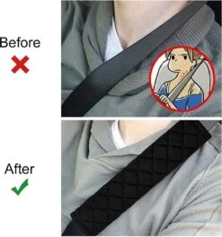 BOTC Gordelhoezen - Schouderhoezen - Gordelkussen - Auto Gordel Beschermer - 2 Stuks Gordelbeschermer - Universele Autogordel Cover 15 BOTC Gordelhoezen - Schouderhoezen - Gordelkussen - Auto Gordel Beschermer - 2 Stuks Gordelbeschermer - Universele Autogordel Cover -Maxi-Cosi Winkel 1123x1200