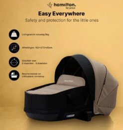 Hamilton By Yoop X1 Plus Kinderwagen - Buggy Met Monteerbare Wieg - Premium Stroller Met One Hand Folding Technologie - Nieuw, Hoger, Uitgebreider 2023 Model - Kaki - Licht, Verstelbaar, Wendbaar En Geschikt Van 0 Maanden Tot 4 Jaar -Maxi-Cosi Winkel 1139x1200 26