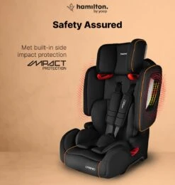 Hamilton By Yoop Cabrio Premium Opvouwbare Autostoel – Veilig, Comfortabel En Lichtgewicht Autozitje – Groep I, II, III Autostoeltje Voor 9 Maanden Tot 12 Jaar – Neon Oranje – ISOFIX Kliksysteem - 1e Opvouwbare Autostoel Ter Wereld -Maxi-Cosi Winkel 1139x1200 3