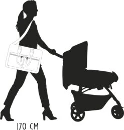 Kidzroom Gorgeous Luiertas - Bruin - Ophanglussen Kinderwagen - Verschoonmatje - Verstelbare Schouderband -Maxi-Cosi Winkel 1144x1200 3