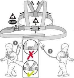 Looptuigje Voor Kinderen - Kindertuigje Met Looplijn - Tuigje Kind - Blauw -Maxi-Cosi Winkel 1146x1200 12