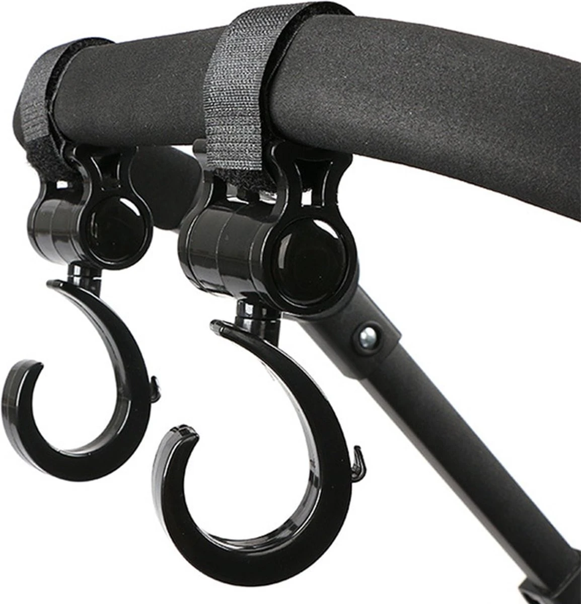 Kinderwagen Tassenhaak 2 Stuks - Boodschappenhaken - Tassenhanger - Babywagen Tassenhaak - Strollerhook - Buggy Haak - Bags Holder - Tassenclips - Rugzak Hanger - Verplaatsbare Hanger - Rolstoelhaak - Auto Hoofdsteun Haak 3 Kinderwagen Tassenhaak 2 Stuks - Boodschappenhaken - Tassenhanger - Babywagen Tassenhaak - Strollerhook - Buggy Haak - Bags Holder - Tassenclips - Rugzak Hanger - Verplaatsbare Hanger - Rolstoelhaak - Auto Hoofdsteun Haak - Image 3