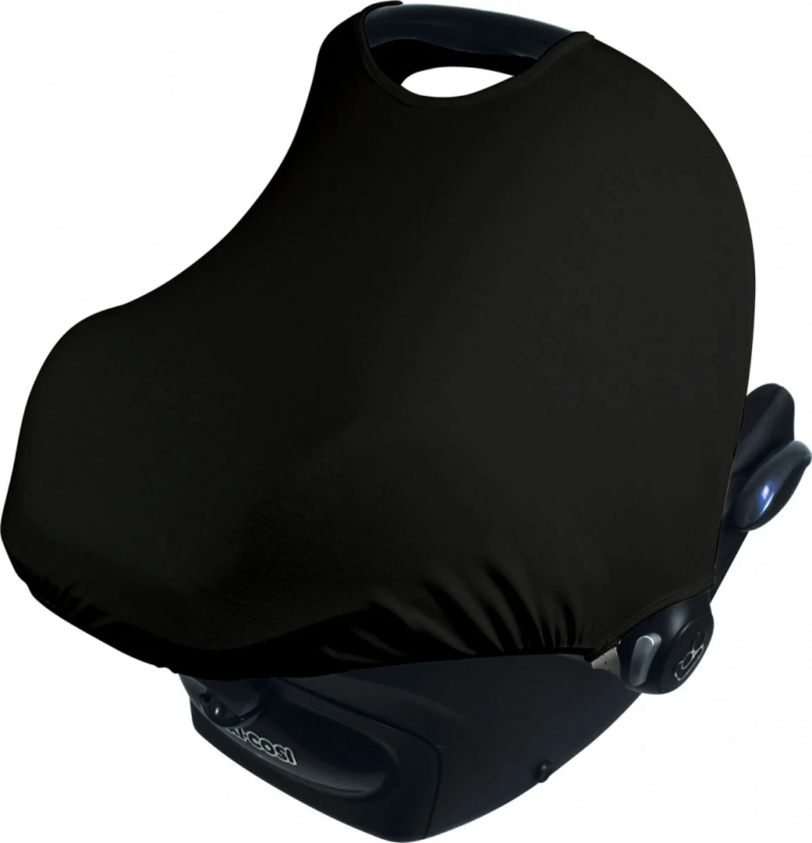 Dooky Hoody Autostoel Zonnekap - UV Werend - Black 2 Dooky Hoody Autostoel Zonnekap - UV Werend - Black - Image 2