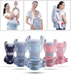 Merkloos Ergonomische Babydraagzak - 15 In 1 - Donkerblauw - 0 Tot 48 Maanden - Babydrager -Buikdrager En Rugdrager - Baby Draagzak - Ergonomisch - Heupdrager -Maxi-Cosi Winkel 1160x1200 12
