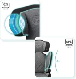 Kinderkraft Xpand Black 15-36 Kg Isofix Autostoel XPANBLK -Maxi-Cosi Winkel 1160x1200 5