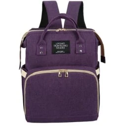 Product Plaza - Luier- En Verzorgingstas - Baby Rug Tas Met Bed - Reis Rugzak - Grote Capaciteit - Jongens En Meisjes - Grijs - Luier Tas - Verzorgingstas Baby - Uitschuifbaar Verschoon/ Slaap Bedje – Multifunctionele Rugzak 0-1 Jaar – -Maxi-Cosi Winkel 1161x1200 4