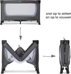 Hauck Dream N Play Plus Campingbedje Set - Met Matras En Muggennet - Grijs -Maxi-Cosi Winkel 1161x1200 5