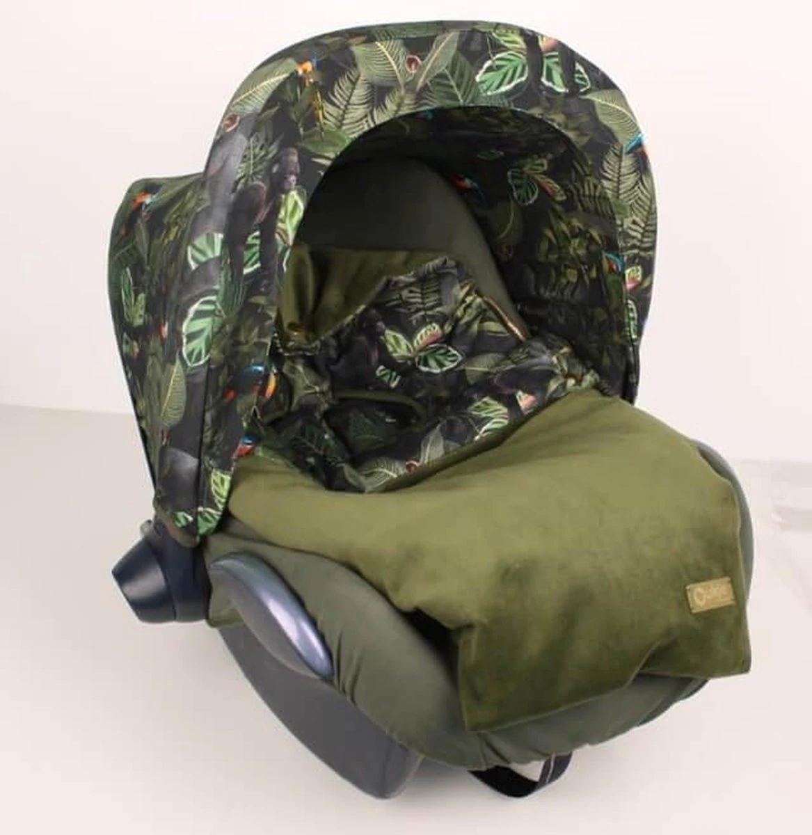 Ukje Autostoelhoes - Geschikt Voor Maxi Cosi Cabriofix Pebble Citi - Maxi Cosi Hoes - Groen 3 Ukje Autostoelhoes - Geschikt Voor Maxi Cosi Cabriofix Pebble Citi - Maxi Cosi Hoes - Groen - Image 3
