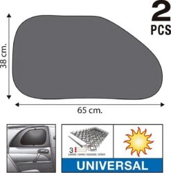 Car Plus Zonneschermen Zijruit 3-laags 38 X 65 Cm Zwart 2 Stuks -Maxi-Cosi Winkel 1179x1200