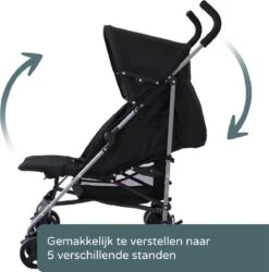 Prénatal Plus Buggy - Kinderwagen - Inklapbaar En Verstelbaar - Met Boodschappenmand - Plooibuggy Zwart -Maxi-Cosi Winkel 1184x1200 4