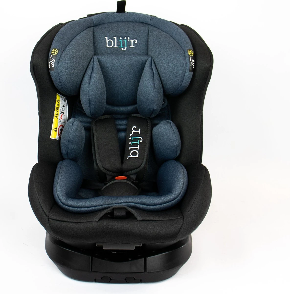 Blij'r Maja - Autostoel Met IsoFix - Groep 0-1-2-3 Autostoel Voor Kinderen Van 0 Tot 12 Jaar - Donker Blauw 10 Blij'r Maja - Autostoel Met IsoFix - Groep 0-1-2-3 Autostoel Voor Kinderen Van 0 Tot 12 Jaar - Donker Blauw - Image 10