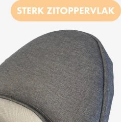 Deryan Pack Basic Luxe Heupdrager - Baby En Peuter Heupzitje - Draagzak Grijs -Maxi-Cosi Winkel 1187x1200 7