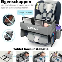 Premium Reistafel Voor Kinderen - Inclusief Tablethouder + Gratis Draagtas En Potloden - Auto Organizer - Playtray - Opvouwbaar - Speeltafel Auto - Tekentafel Auto - Grijs 7 Premium Reistafel Voor Kinderen - Inclusief Tablethouder + Gratis Draagtas En Potloden - Auto Organizer - Playtray - Opvouwbaar - Speeltafel Auto - Tekentafel Auto - Grijs -Maxi-Cosi Winkel 1191x1200