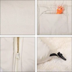 Monzana Kinderwagen Voetenzak Beige | Teddy | Maxi-Cosi | Met Opbergtas -Maxi-Cosi Winkel 1196x1200 7