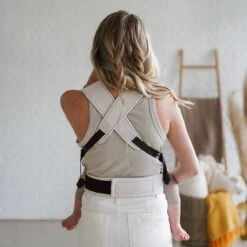 ROOKIE Baby Premium Draagzak- Design Buikdrager - Comfortabel En Ergonomisch - Pasgeboren Babydrager - Peuterdrager - Biologisch Katoen - Super Zacht - Unisex: Voor Mama En Papa (Beige) -Maxi-Cosi Winkel 1198x1200 22