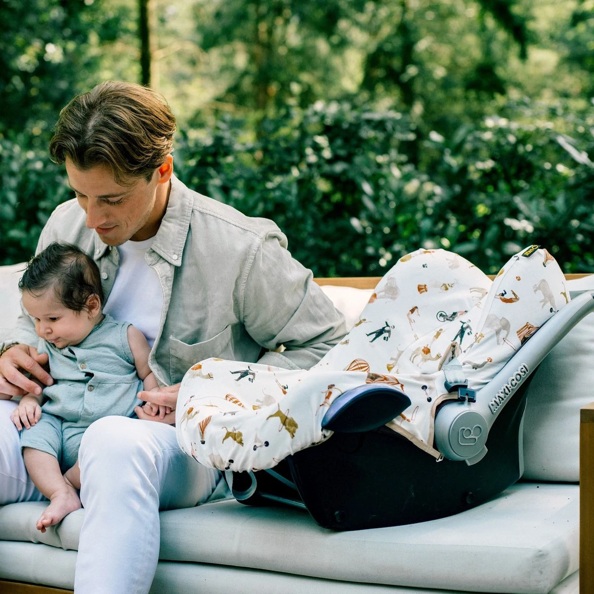 Ukje Maxi Cosi Hoes - Geschikt Voor Maxi Cosi Cabriofix Pebble Citi - Hoes - Autostoelhoes Groep 0 - Zomerhoes - Perfect Fit - Zand 9 Ukje Maxi Cosi Hoes - Geschikt Voor Maxi Cosi Cabriofix Pebble Citi - Hoes - Autostoelhoes Groep 0 - Zomerhoes - Perfect Fit - Zand - Afbeelding 9