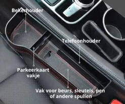 MOVENDO® - Luxe Auto Organizer Bestuurder En Bijrijder - Autostoel Opbergdoos Met Bekerhouder - Opbergen Auto Accessoires - Auto Accessories - Smartphone Telefoon Houder Geschikt Voor Tablet IPad Samsung Tab En Nintendo Switch - Cadeautje -Maxi-Cosi Winkel 1200x1000 3