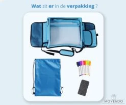 ‘’MOVENDO’’ Reistafel Voor Auto Kinderen – Autotafel – Speeltafel Auto – Travel Tray – Tekentafel – Opvouwbaar Met Tablethouder - Blauw -Maxi-Cosi Winkel 1200x1000 7