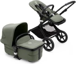 Bugaboo - 3-in-1 Kinderwagen Fox 3 - Black/Forest Green -Maxi-Cosi Winkel 1200x1001 4