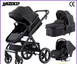 Merkloos Luxe Multi-functionele 3 In 1 Wandelwagen - Babywagen - Kwalitatieve Buggy - Opklapbare Kinderwagen - Licht En Flexibel -Maxi-Cosi Winkel 1200x1008 3