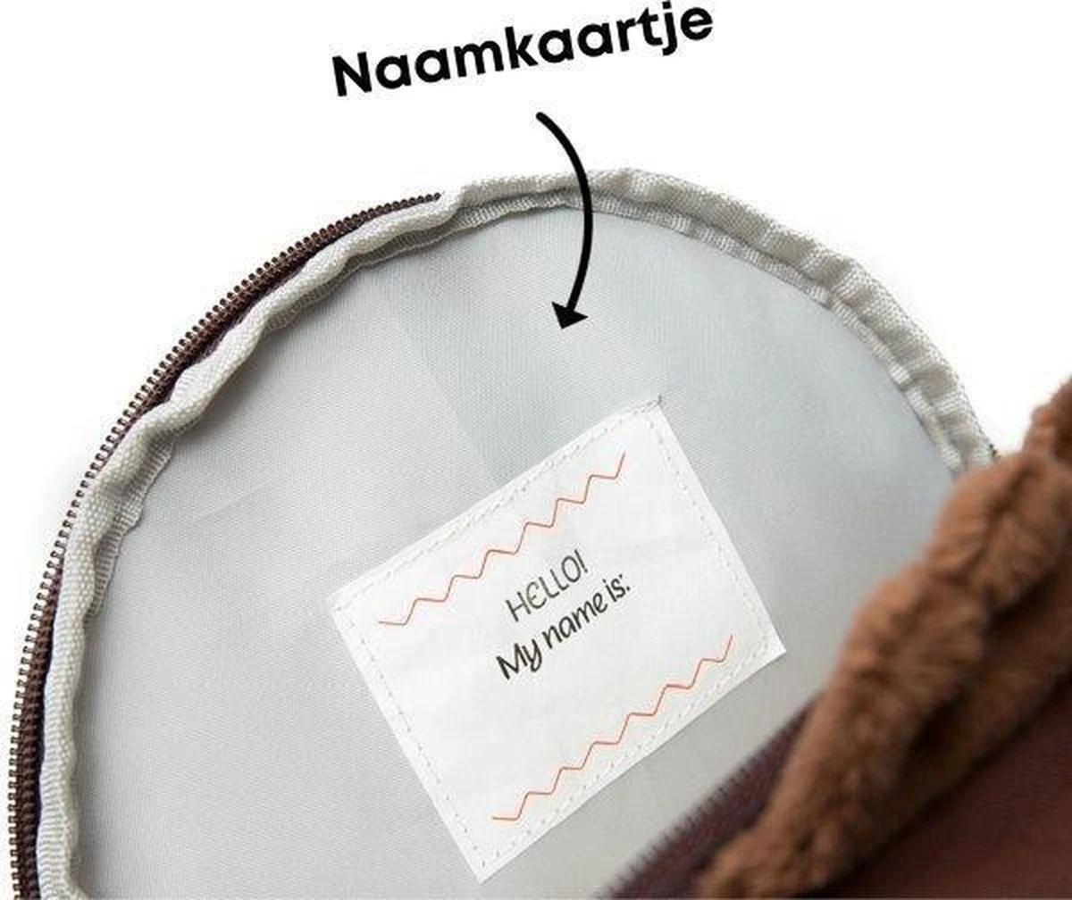 Kindertuigje Met Looplijn - Rugzak Voor Peuter & Kleuter - Tuigje Kind - Rugzaktuigje - Beer 3 Kindertuigje Met Looplijn - Rugzak Voor Peuter & Kleuter - Tuigje Kind - Rugzaktuigje - Beer - Image 3