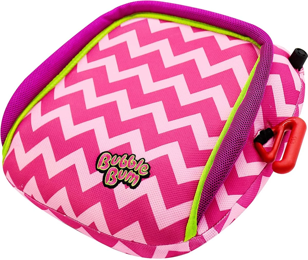 BubbleBum - Inflatable Child's Safety Booster Seat - Raspberry 1 BubbleBum - Inflatable Child's Safety Booster Seat - Raspberry