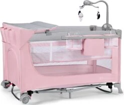 Kinderkraft Campingbed - Leody Met Accessoires - Roze 29 Kinderkraft Campingbed - Leody Met Accessoires - Roze -Maxi-Cosi Winkel 1200x1024 2