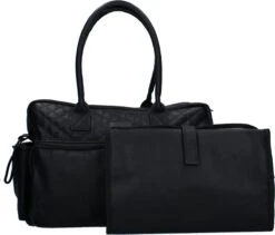 Kidzroom Vision Of Love Luiertas - Zwart - Verschoonmatje - Verstelbare Schouderband 35 Kidzroom Vision Of Love Luiertas - Zwart - Verschoonmatje - Verstelbare Schouderband -Maxi-Cosi Winkel 1200x1025