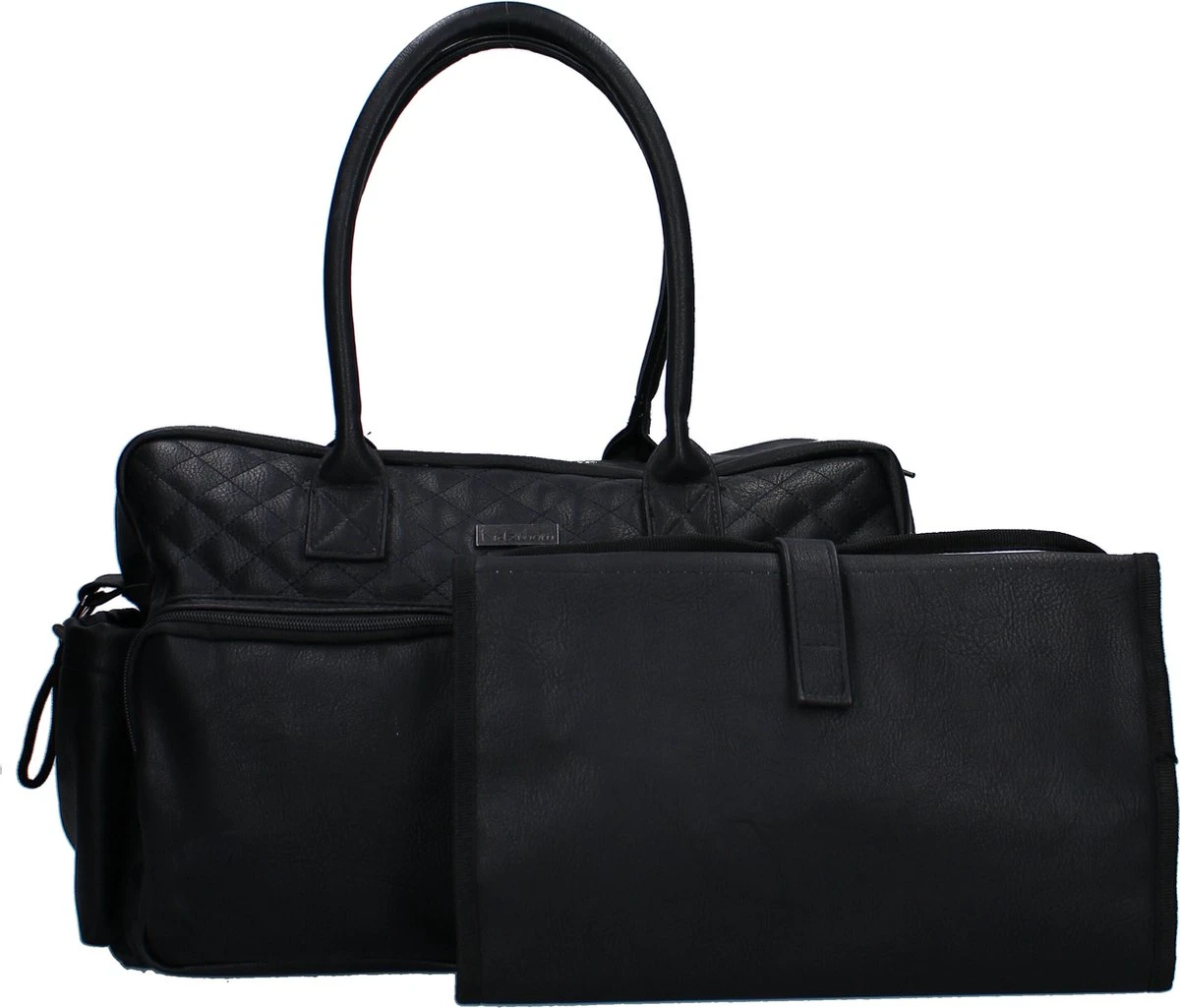 Kidzroom Vision Of Love Luiertas - Zwart - Verschoonmatje - Verstelbare Schouderband 17 Kidzroom Vision Of Love Luiertas - Zwart - Verschoonmatje - Verstelbare Schouderband - Image 17