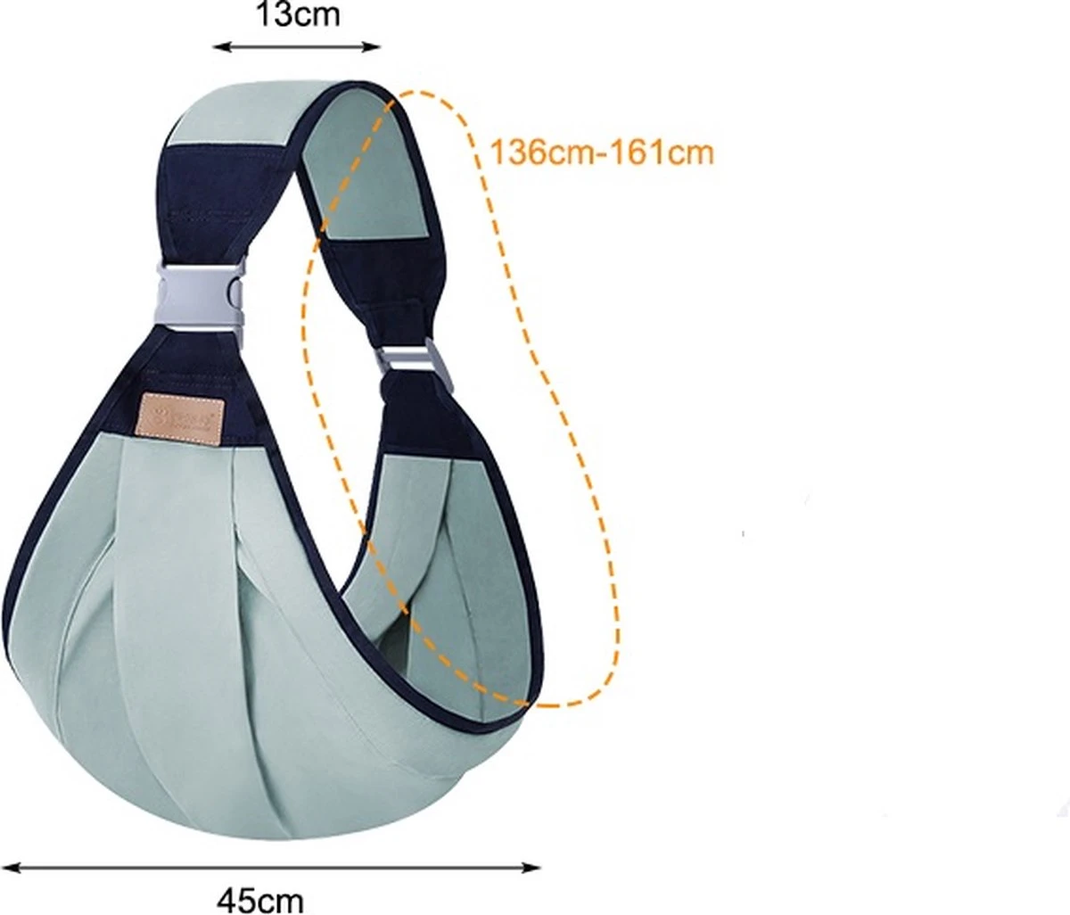 Merkloos Draagzak - Baby Draagzak - Zak - Grijs - Multifunctioneel - Ergonomisch - Baby - Dreumes - Peuter - Wrap - Travel Size - Tot 48 Maanden 3 Merkloos Draagzak - Baby Draagzak - Zak - Grijs - Multifunctioneel - Ergonomisch - Baby - Dreumes - Peuter - Wrap - Travel Size - Tot 48 Maanden - Image 3