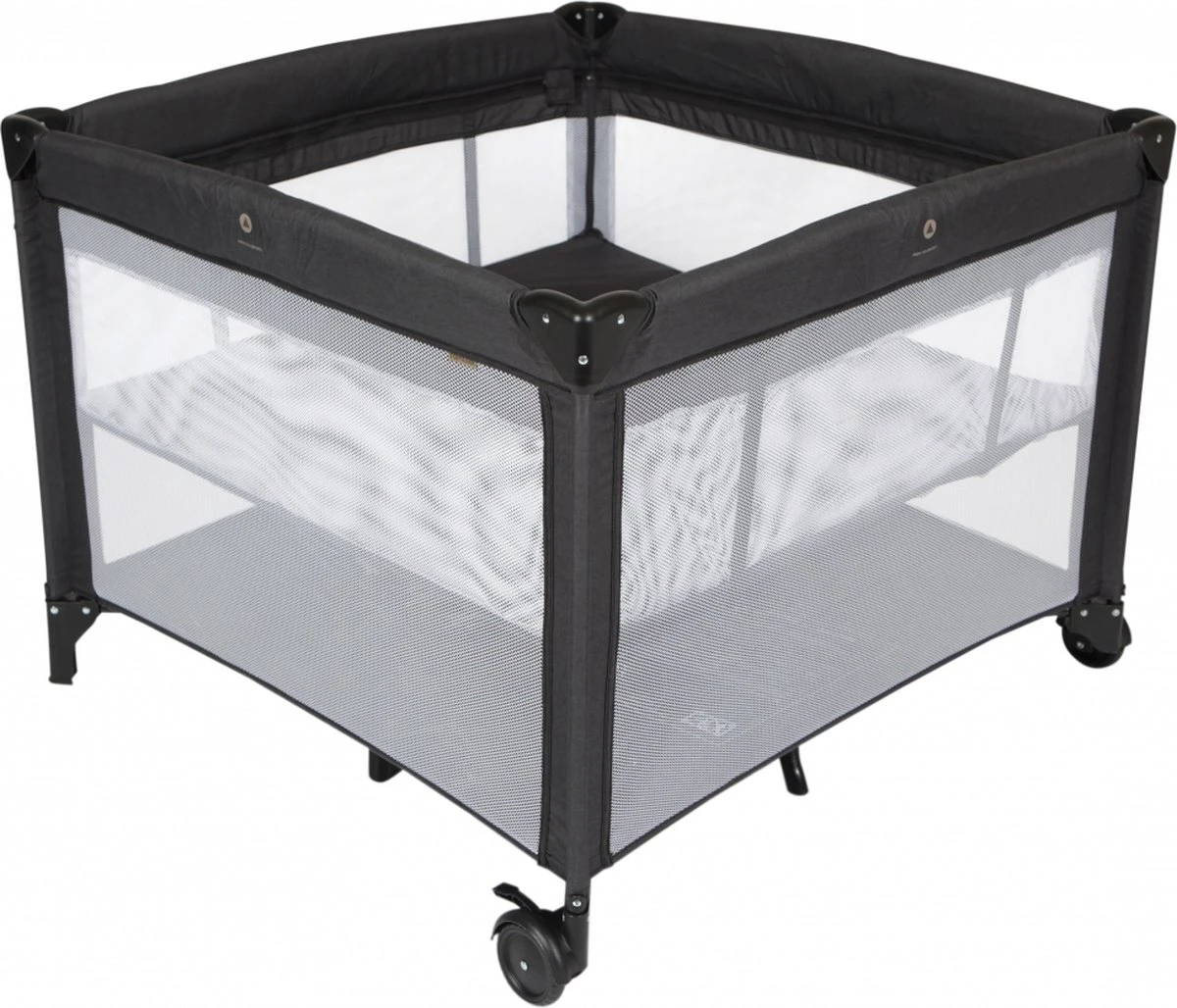 Topmark Reisbed/Box Parker - 100x100 Cm. - Black 2 Topmark Reisbed/Box Parker - 100x100 Cm. - Black - Image 2