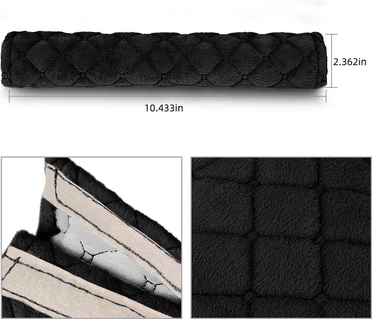 BOTC Gordelhoezen - Schouderhoezen - Gordelkussen - Auto Gordel Beschermer - 2 Stuks Gordelbeschermer - Universele Autogordel Cover 9 BOTC Gordelhoezen - Schouderhoezen - Gordelkussen - Auto Gordel Beschermer - 2 Stuks Gordelbeschermer - Universele Autogordel Cover - Image 9